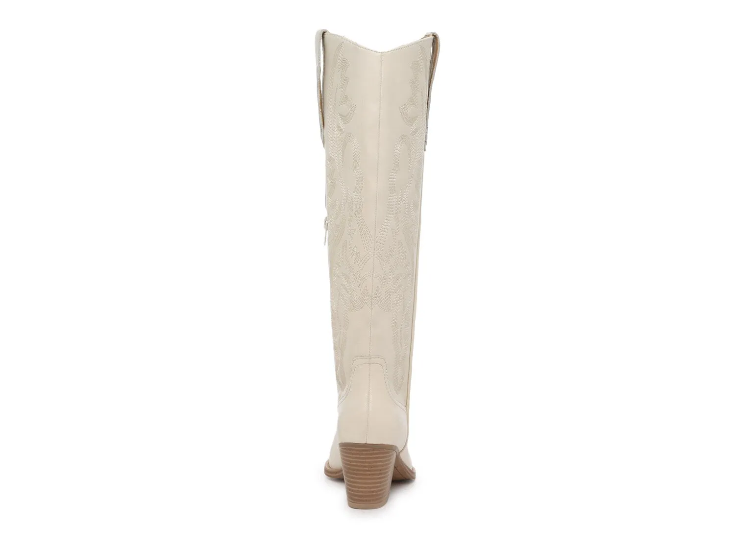 Crown Vintage Sila Western boots, milky