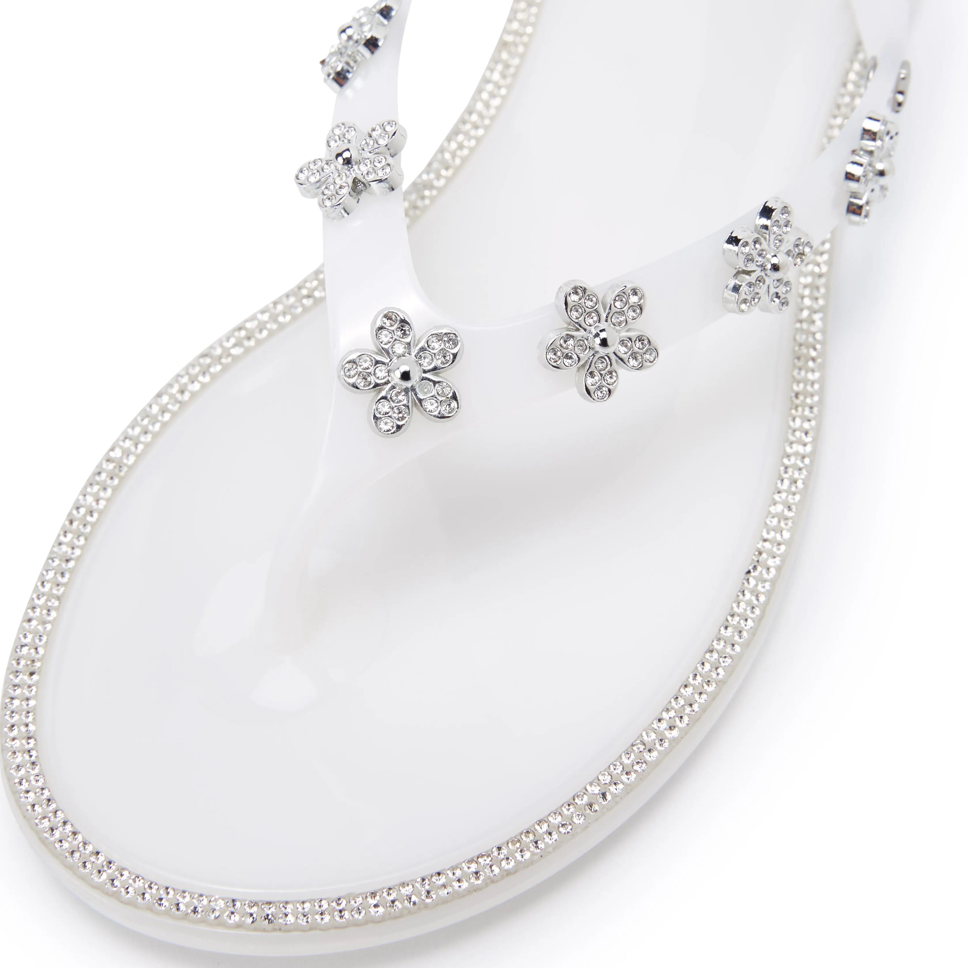 Elena Willa Flipflop White