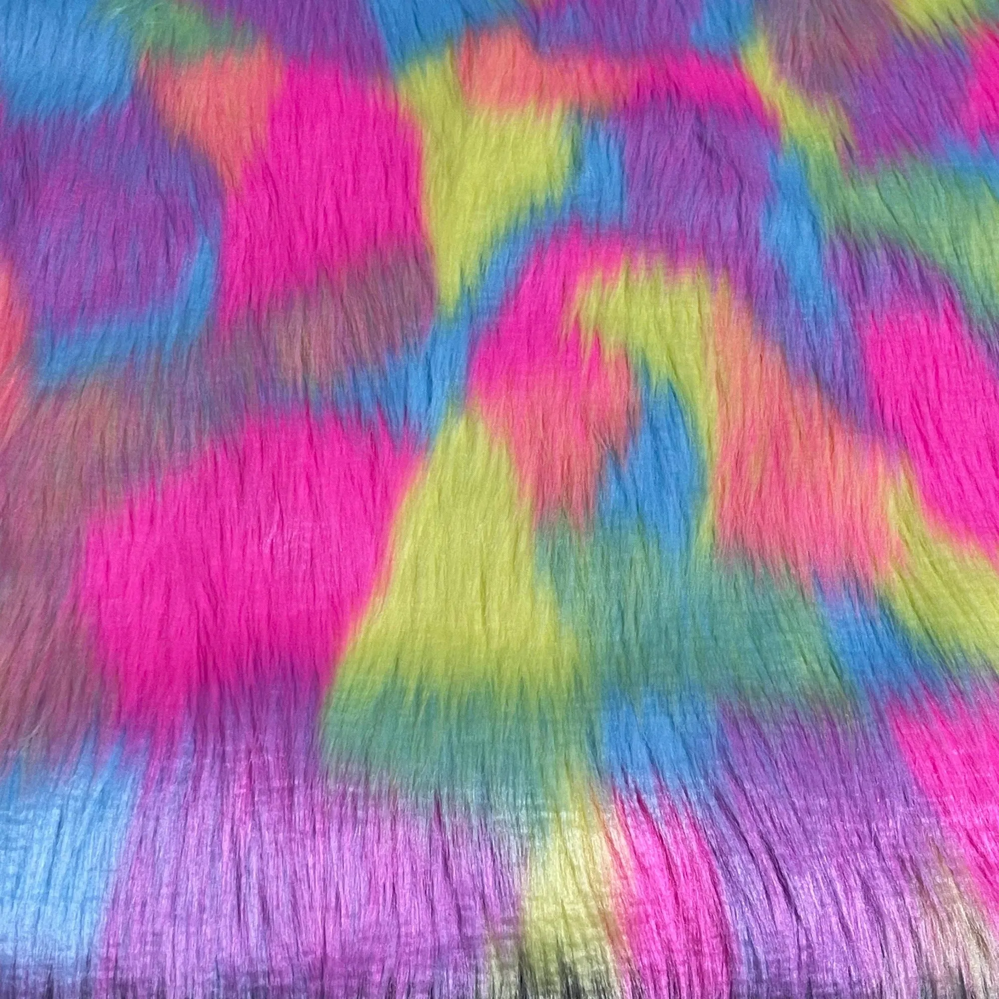 Faux Fur Table Runner Various Colors | FabricLA