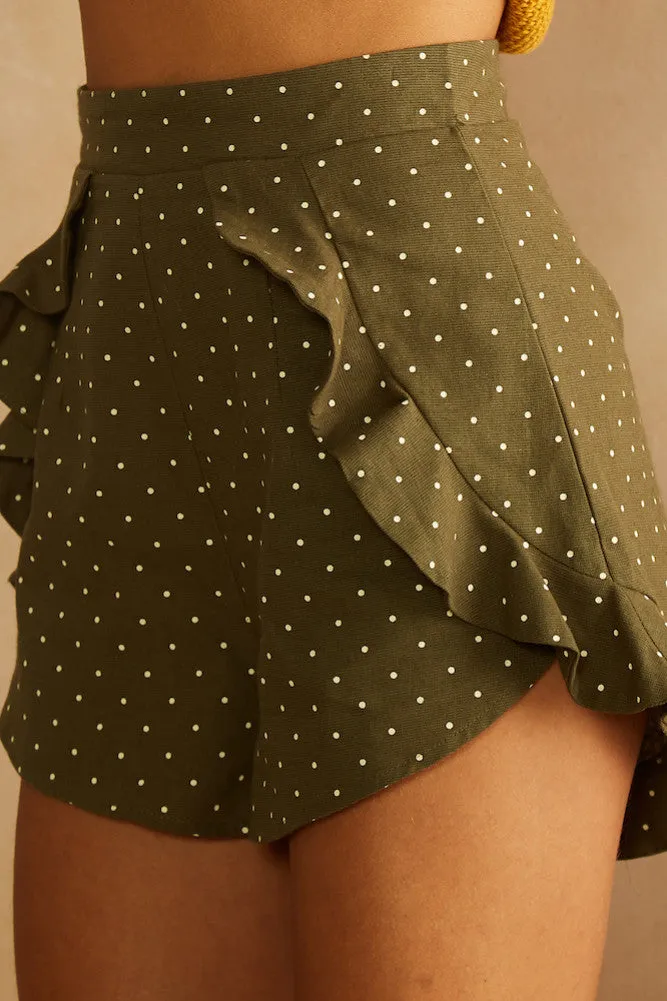 Jazz Age Shorts Khaki