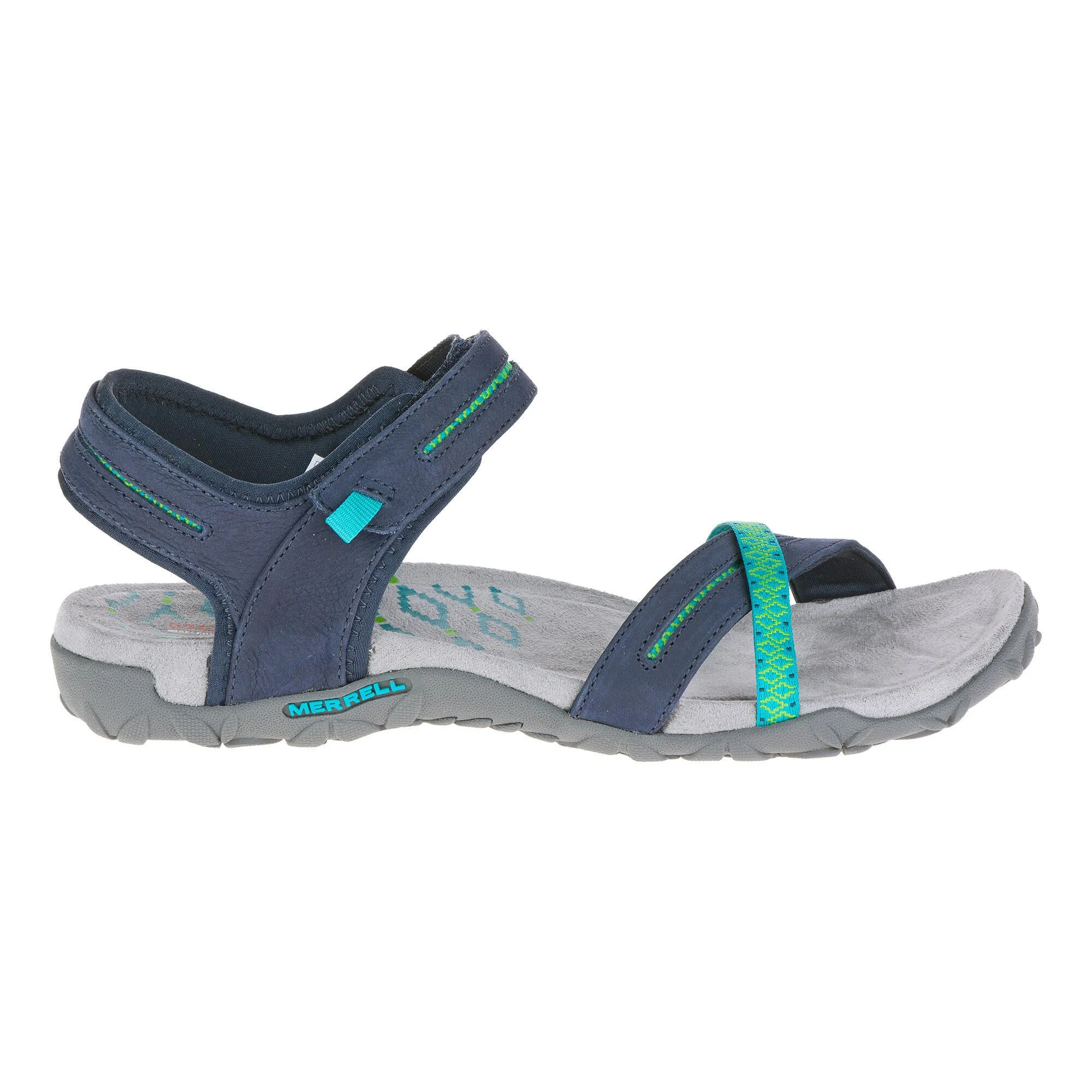 Merrell Terran Cross women's hiking sandals, blue