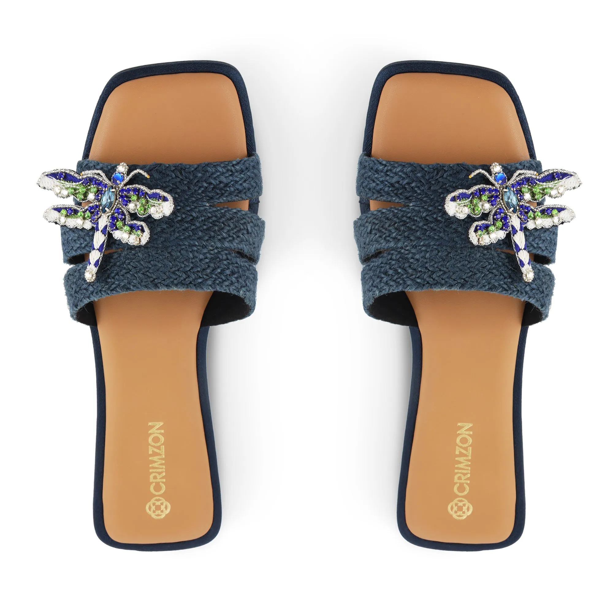 TWITCH- BLUE FLATS
